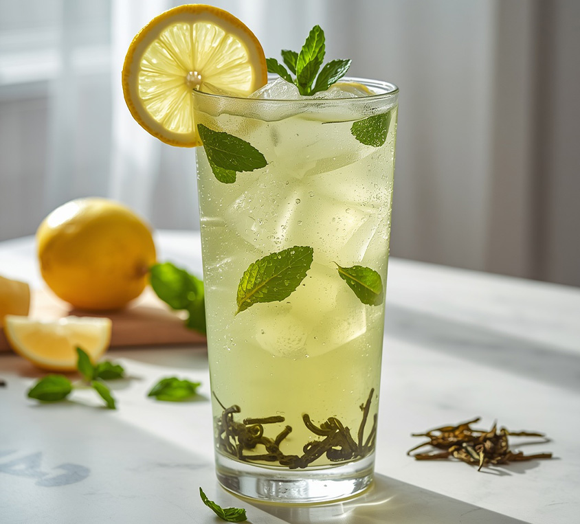 China Sencha Lemon Fresh – zielona herbata z cytryną i miętą